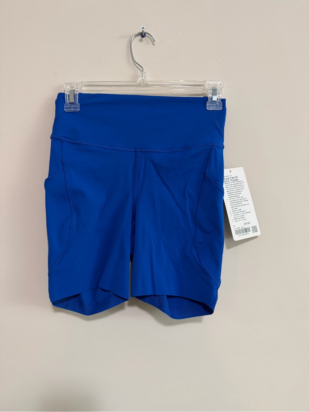 lululemon athletica High-Rise Bike Shorts - Blue